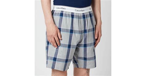 calvin klein pyjama shorts men's.